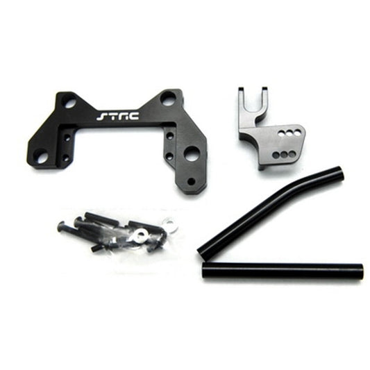 ST Racing Concepts Wraith Aluminum Off Axle Servo Mount & Panhard Kit (Black)