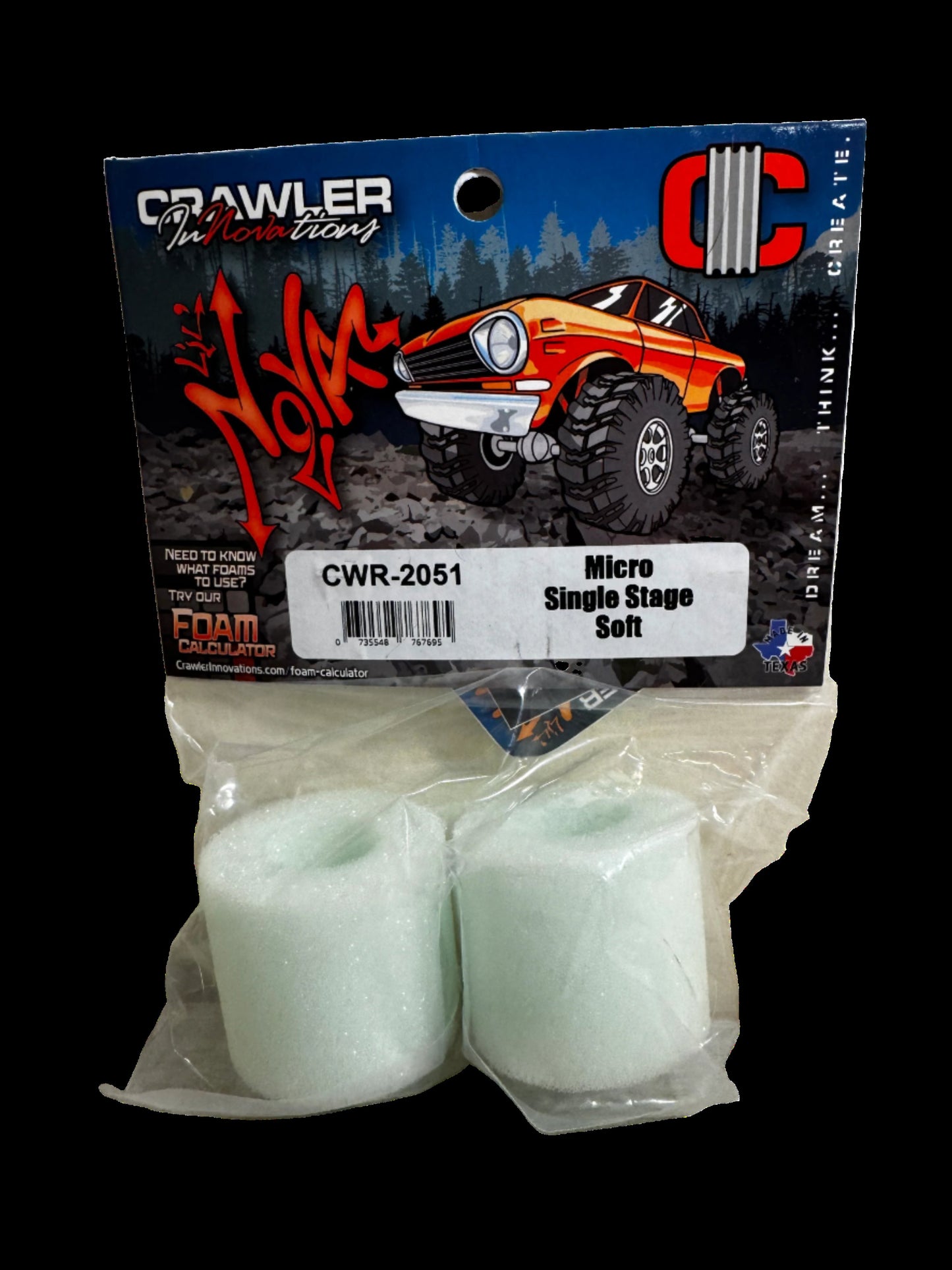 Crawler Innovation Micro Single Stage Foams (Soft) 1.0